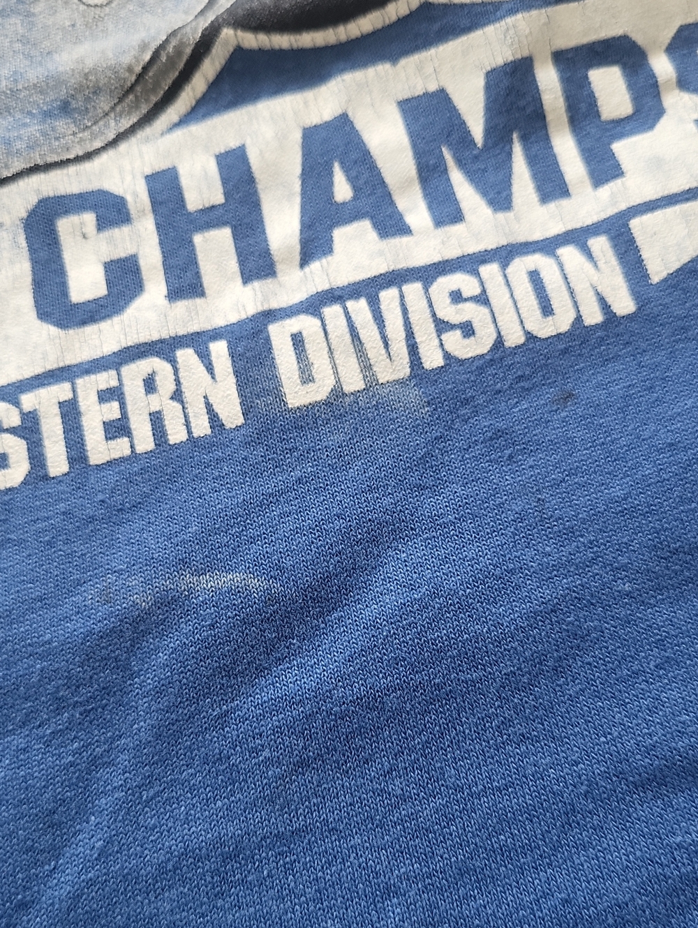 Vintage Seattle Seahawks Vintage AFC Champs Graphic Tee 1988 Size XL - Picture 3 of 8
